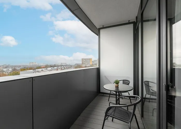 Flaming Hanza Tower Lägenhet Szczecin